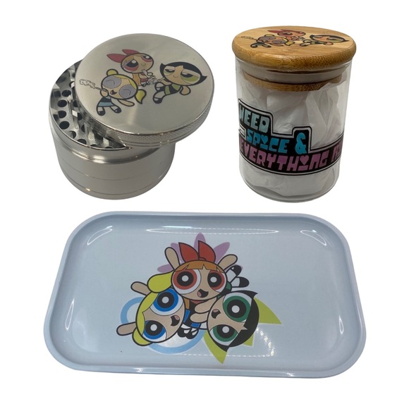 Other High Powerpuff Girls Rolling Tray Set Poshmark